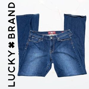 🔥 Lucky Brand Sofia Boot Denim Jeans size 10/30 R